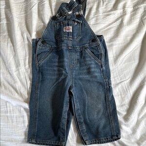 Levi's Classic Blue Denim Overalls